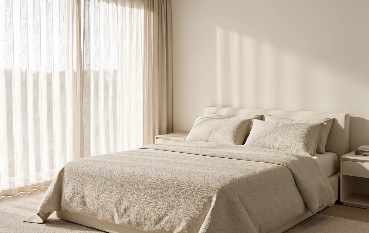 Environnement de repos apaisant chez Sommeil & Silhouette