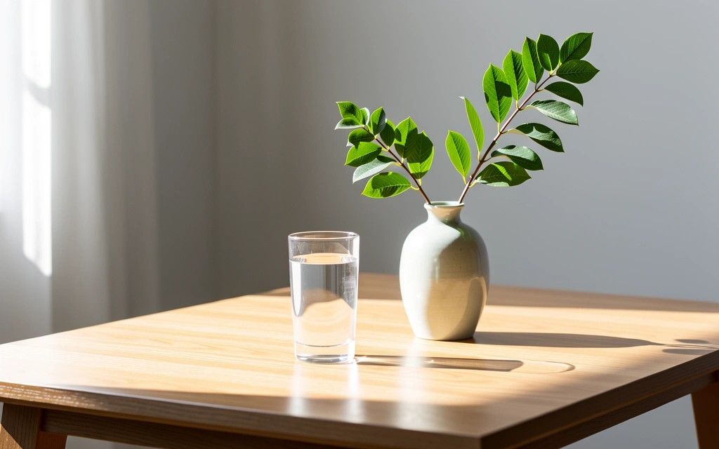 Atmosphère sereine matinale